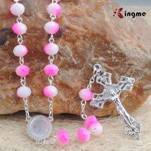 Crystal beads rosary